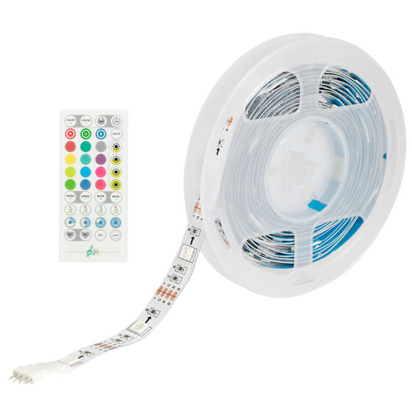 3Meter USB 54LED Strip Lights Smart WiFi Lydkontrol Lys Strip til Home TV Køkken DIY dekoration