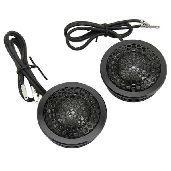 2 stk. 150W Dome Tweeter 2-vejs system Metal Aluminium Kompakt Dome Audio Tweeter Bilhøjttaler