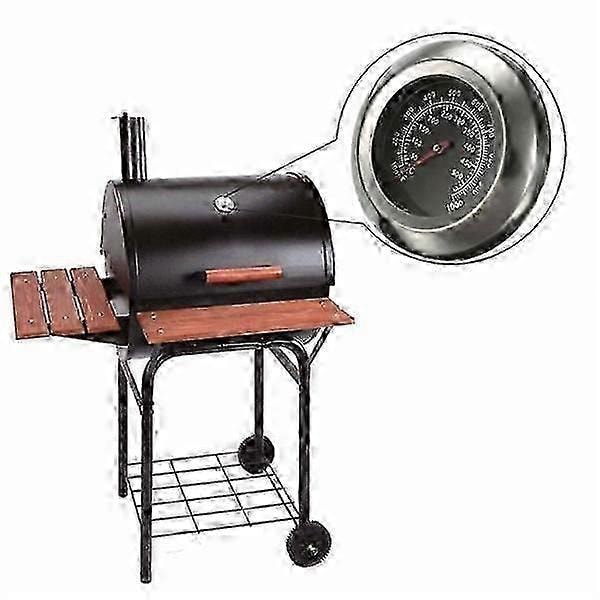 Analog stektermometer för grill rostfritt stål