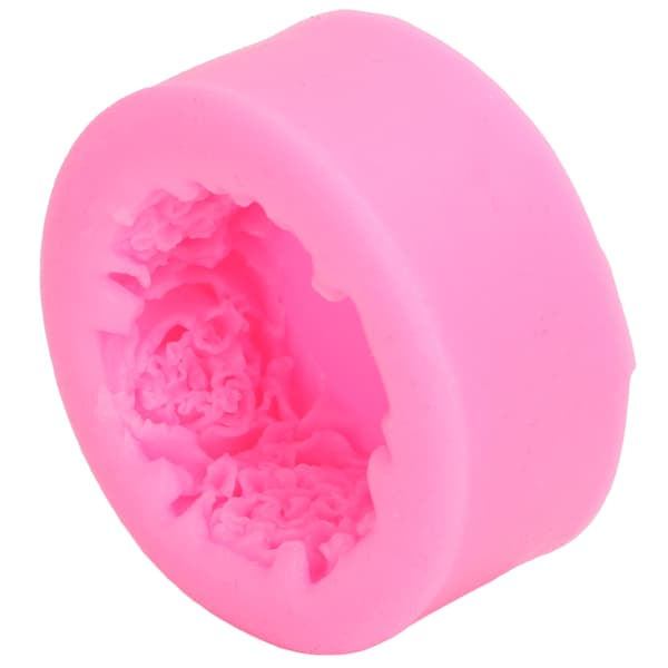 Silikone Fondantform Rosamønster Meget Holdbart Nonstick Design Bredt Anvendte Silikoneforme