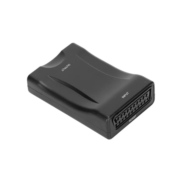1080P 60Hz SCART til HD Multimedia Interface Video- og lydadapter til set-top-bokse og DVD'er