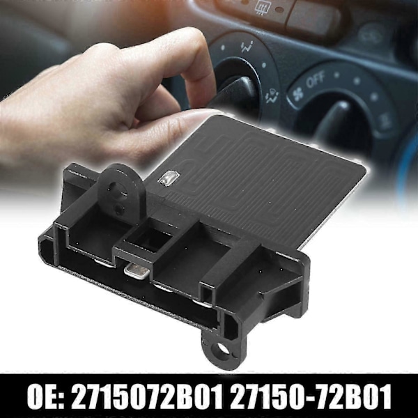 Bil Fläktmotor Värme Motstånd 2715072B01 kompatibel med Micra K11 1992-2003 Fläktmotor 2715072B01