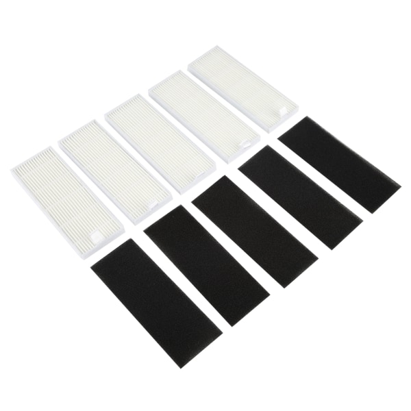 5 ST HEPA-filter för Ecovas ilife A4s A6 A4 A40 A8/ DN621 X620 Robotdammsugare