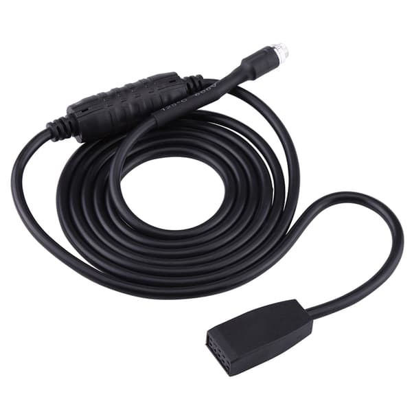 3,5 mm bilstereo AUX-indgangsgrænsefladeadapter MP3-musikkabel til E46 1998-2006