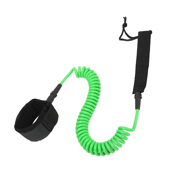 Surfboard Leash 10in Justerbar Ankelstrop Design Havvand TPU Rustfrit Stål Hardware Paddle Board LeashGrøn