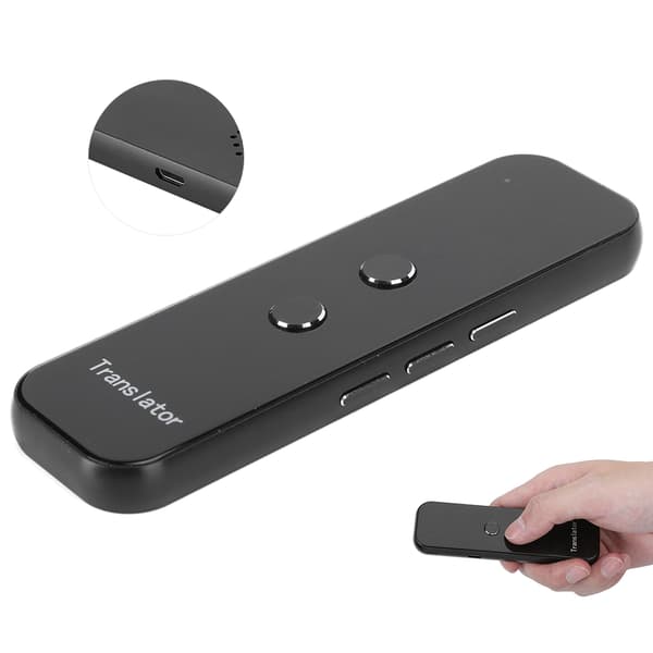 G6 Bærbar Smart Bluetooth Oversetter Flerspråklig Stemmelæring Oversettelsesmaskin
