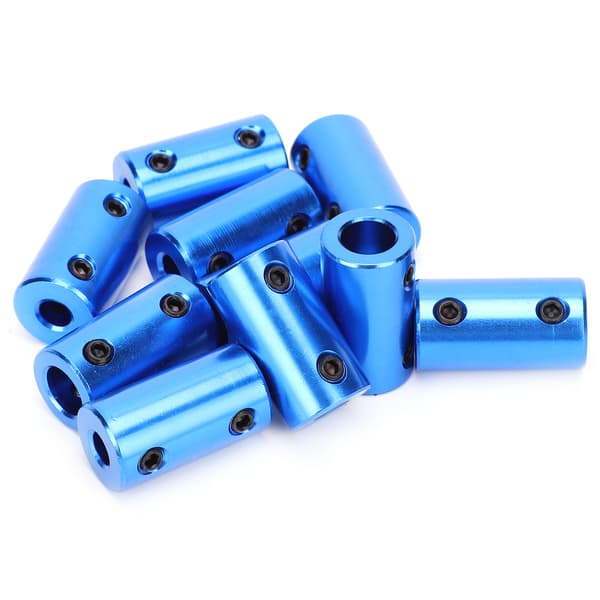 10 stk. akselkobling motor DIY aluminiumslegering bådmodel 3D-printerdele 5 x 8 mm