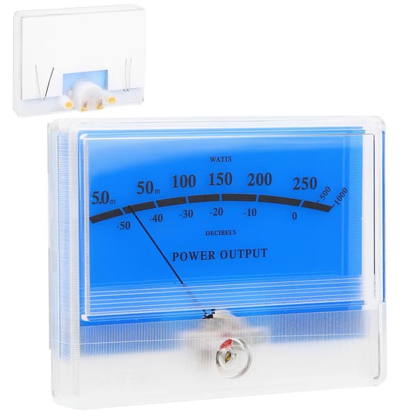 TN-90A-BGB-S0466 VU Meter Header Pointer Amperemeter Nivåmätare Ljudförstärkare