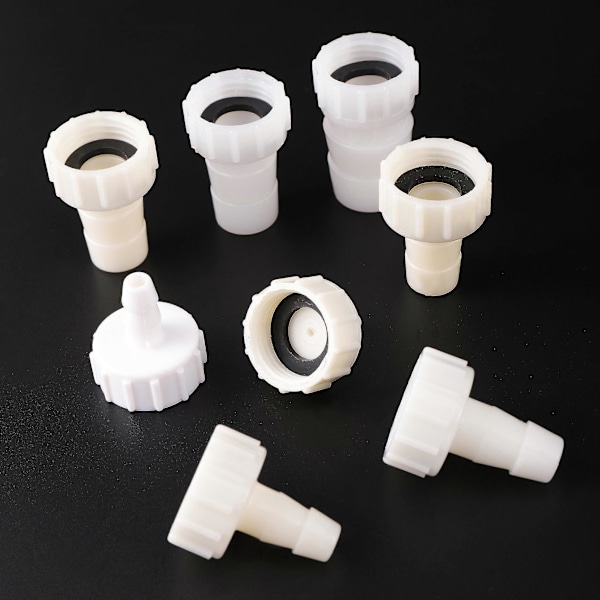 2 stk. 1/2&quot; Hunngjenge Konverter 4/6/8/10/12/14/16/20mm Barb Kobling Hage Vann Kobling Kran Erstatning Dreneringsrør Fittings Zekai 20mm