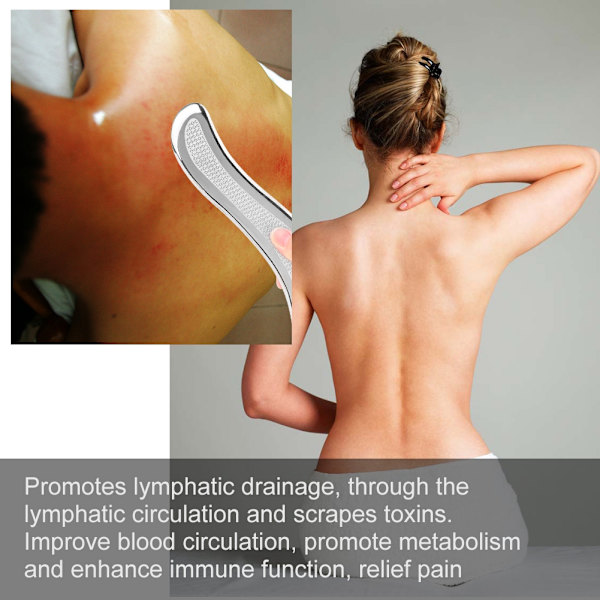 Health Care Release Tool GuaSha Skrapeplate Board Muscles Skin Massager