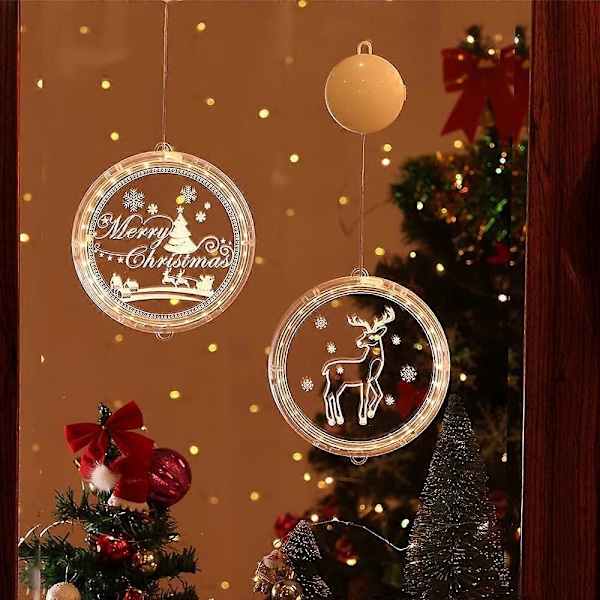 LED Julbelysning Batteridriven (God Jul, 24cm)