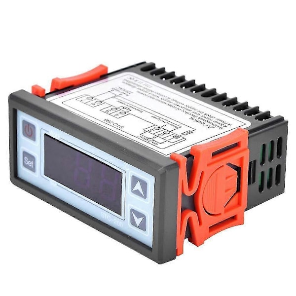 STC-200 Digital Termostat Temperaturregulator Mikrocomputer Køle- Varme Regulator AC