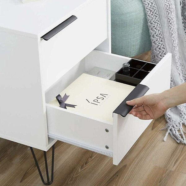 4 kpl Keittiön kaapin vetimet Modernit laatikon vetimet, harjattu materiaali Kylpyhuoneen kaapin vetimet Alumiiniseos Kaapin oven kahva (