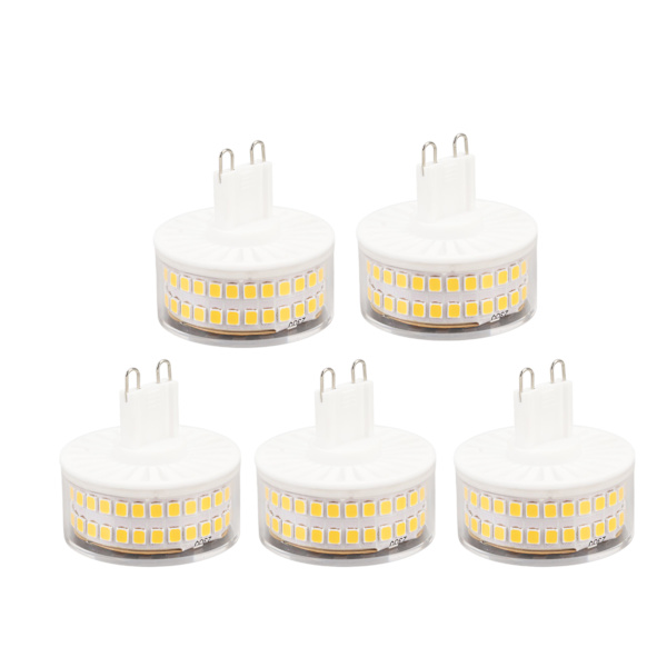 2 KPL G9 LED-lamppu Lämmin valkoinen valo LED-lamppu Ripustuskattoseinävalaisimeen 3000K 5W 220V
