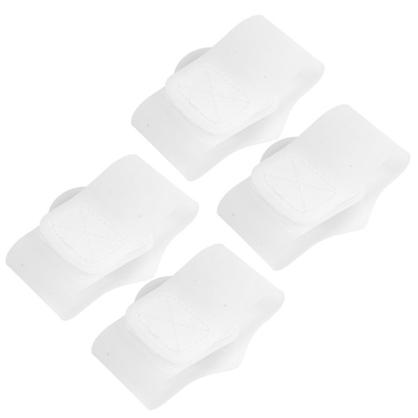 2 par Arch Pad Adhesive Support Silikon Innersåle Elastisk Flat Foot Care Supplies Hvit