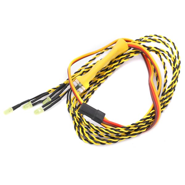 Universell RC-bil blinklys modellbil koblingslyssett for RC Crawler Drift Car