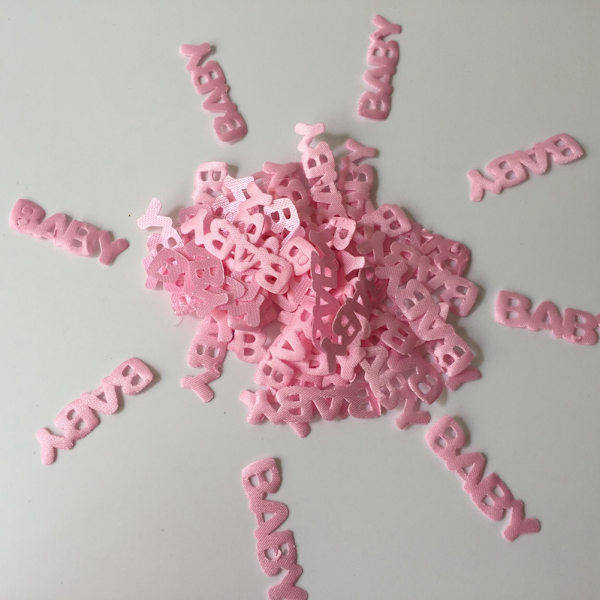 100 stk / pose DIY konfetti til babyshower bursdagsfest dekorasjon (#4)