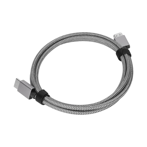 8k High Definition Multimedia Interface Kabel 1,5 meter 12 Bit Färg 48Gbps 4K 120HZ 8K 60HZ Projektionskabel för TV Silver