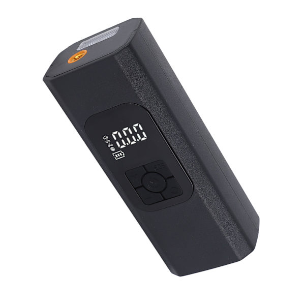 Bärbar smart luftpump för bildäck, trådlös LED-lampa, elektrisk digital display, uppblåsbar pump