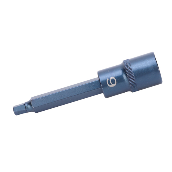 Socket Bit Hex Star Høy nøyaktighet S2 Legert stål Blueing Elektrisk skrutrekker Håndtak Verktøy150x6mm
