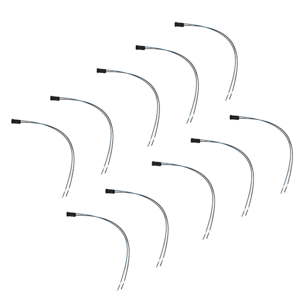 10 stk. G4 LED-pære fatning silikone halogen base lampeholder G4 fatning til MR16 MR11