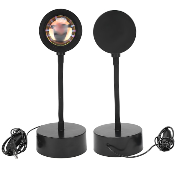 Projektorlampe 180 graders rotasjon justerbar LED-projektorlys for soverom Live Room1#
