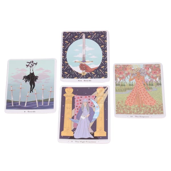 78 stk. True Heart Intuitive Tarot Klassisk Individuell Coaching Selvutvikling Tarotkortstokk