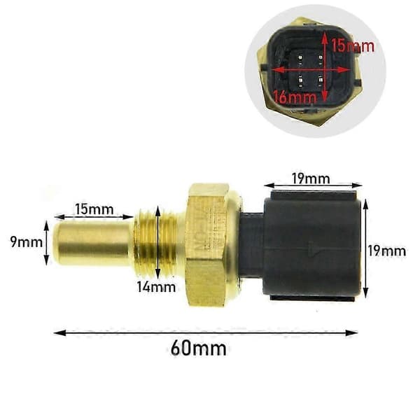 Suitable for Ssangyong car parts Coolant Temperature Sensor Water Temperature Sensor 1615423117
