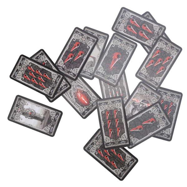 Divinasjon Tarot Deck Papir Spillekort Tarot Kort Interaksjon Brettspill Engelsk Versjon
