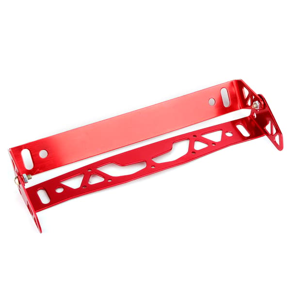 Bil Universal Aluminium Legering Justerbar Nummerplade Ramme Holder Udskiftning