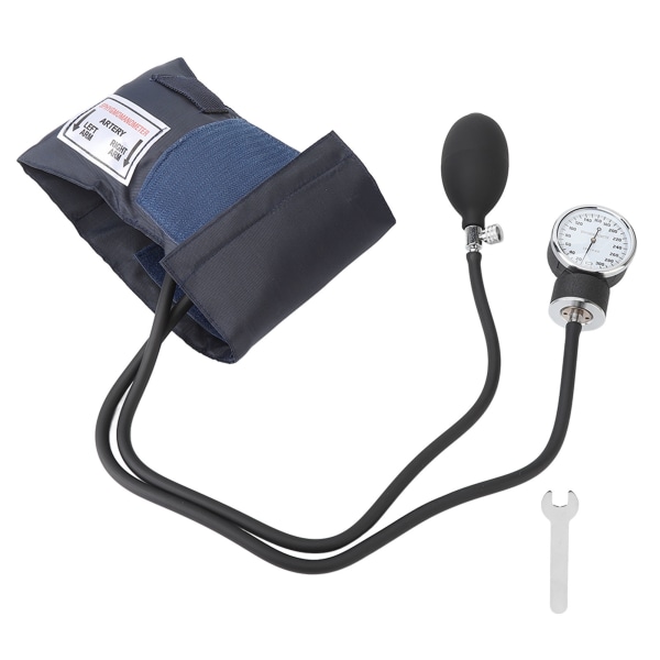 Sphygmomanometer Manuelt blodtrykssæt Professionelt medicinsk nødstilfælde med bæretaske