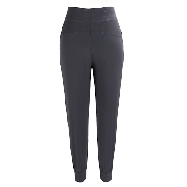 Naiset Urheilu Kuntoilu Joggers Polyester Löysät Casual Hikihousut Taskuilla Juoksuun (Harmaa) S