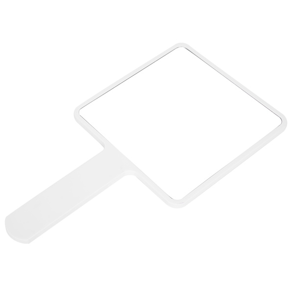 Handhållen Spegel Skönhet Smink Fåfänga Frisör Bärbar Salong Tool Stor 15 x 27cm