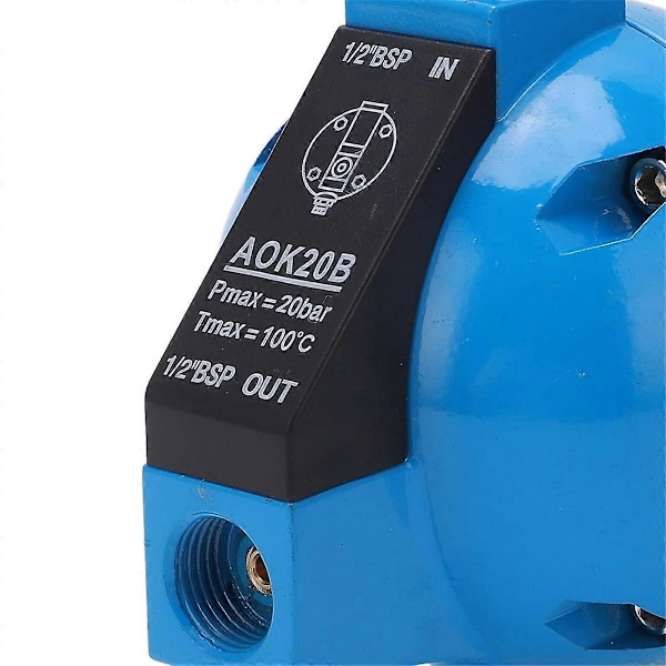 AOK20B Tyhjennysventtiili, automaattiset kellukkeet Dn15 20bar