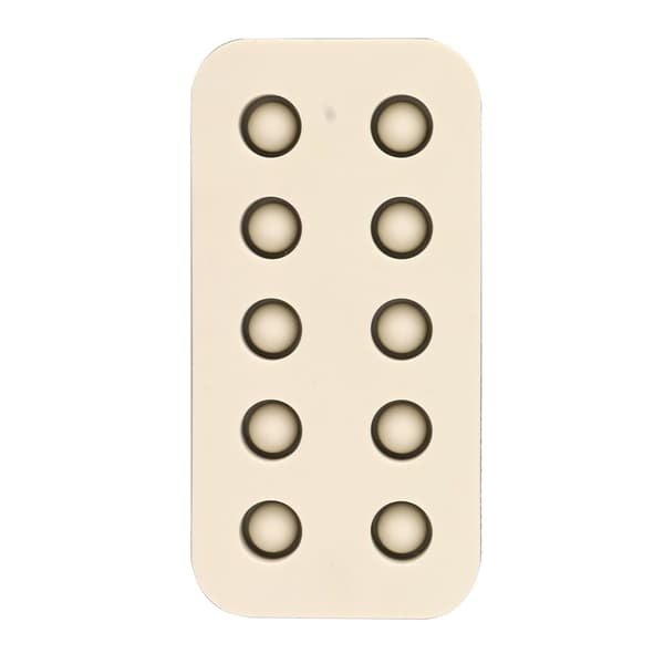 Voks Dronning Grafting Kopper Silikonform Birøkt Bivoks Dronning Cellekopper Lagingsform 2 Rader 96x48x14mm