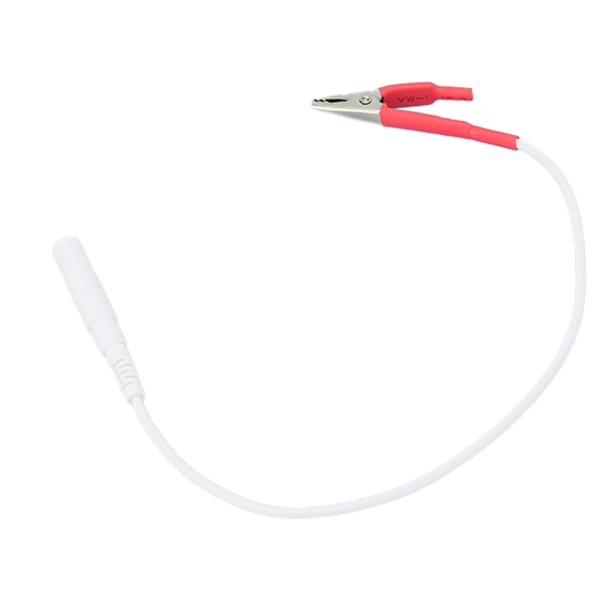 Alligator Clip Clamp Testledning Kabel Elektrodtillbehör för elektronisk akupunkturRöd