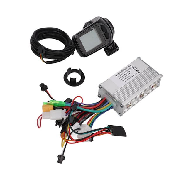 24V/36V/48V 350W harjaton moottorin ohjain LCD-näytöllä sähköpyörälle ja skootterille