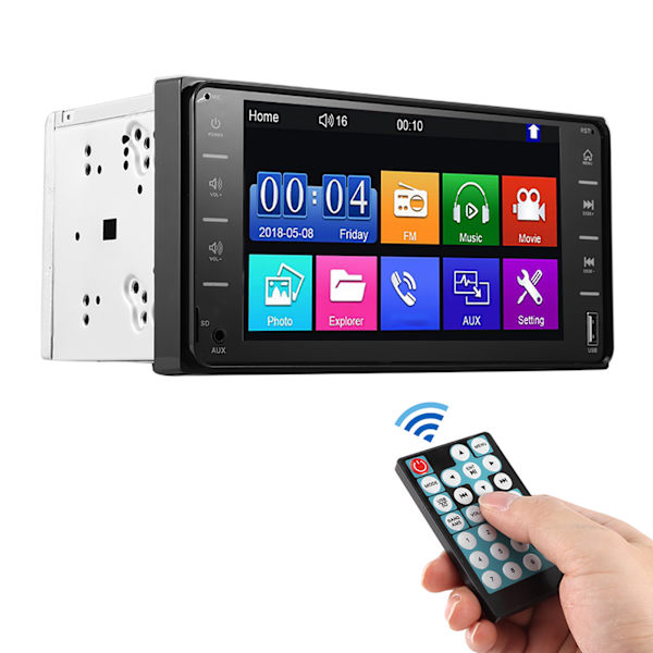 7 tuuman auton MP5-multimediasoitin FM-stereoradio Bluetooth handsfree sopii Corollaan