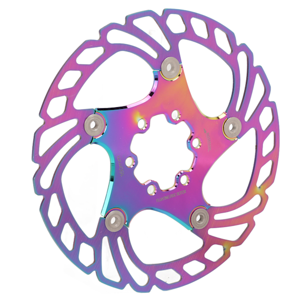 Cykel flytande skivbromsrotor med 6 bultar för landsvägscykel mountainbike tillbehör 160MM