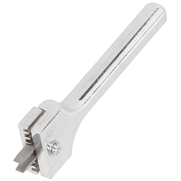 Magnetisk knapp installasjonsverktøy Justerbar gaffel Puncher Lær Craft DIY ToolSølv