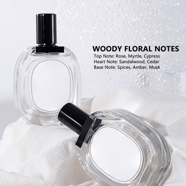 Woody Floral Parfym Dam Elegant Uppfriskande Långvarig Lätt Doft Parfym För Dating 50ml