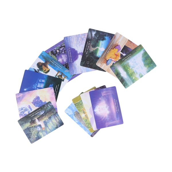 Underhållning Belagd Pappers Tarot Kort Spådom Spelkort Interaktion Brädspel
