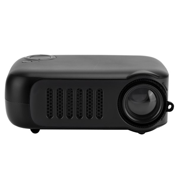 Mini kannettava projektori Kotiprojektorit 320 x 240 resoluutio 2 tuuman LCD-näytöllä (100-240V) Musta AU