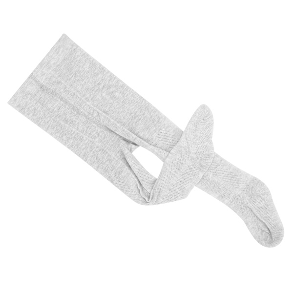 Baby Strumpbyxor Leggings Bomull Mjuk Andas Varm Strumpor Småbarn Strumpbyxor Halkfri (Ljusgrå)