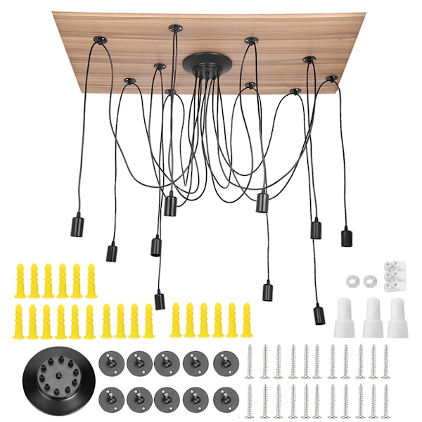 E27 110-220V LED Pendellampa Enkel Modern Lampa för Hemma Cafe Bar Hall