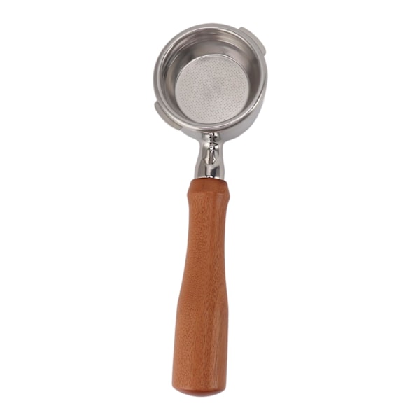 58mm Pohjaton Portafilter 2 korvalla Massiivipuukahvalla Kahvi Portafilter GAGGIA:lle BABY:lle CLASSIC E:lle Kaikki puu Punainen hapan oksa