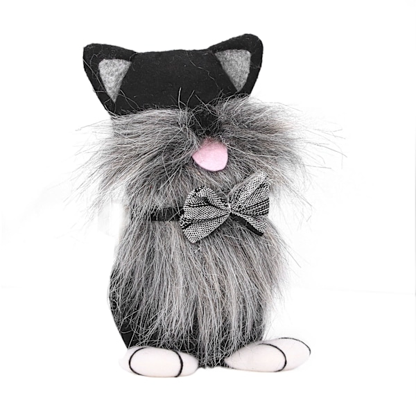 Påskfaceless Gnome Dolls Söta Jul Dwarf Figurer Leksaker Semesterprydnader för HeminredningSvart