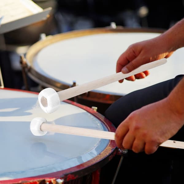 2 st Mapleträ Små Gong Hammare Gongklubba Percussion Musikinstrument Tillbehör