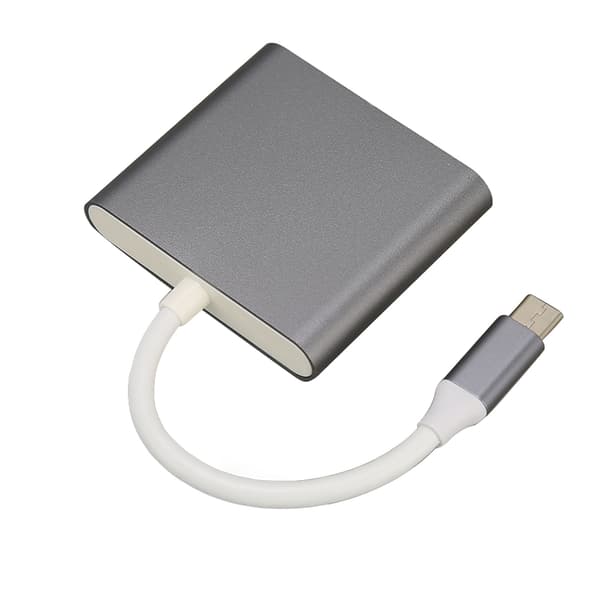 3 in 1 USB C -keskitin USB C - USB3.0 USB C High Definition Multimedia Interface -moniporttikeskitin Windowsille ja OS:lle