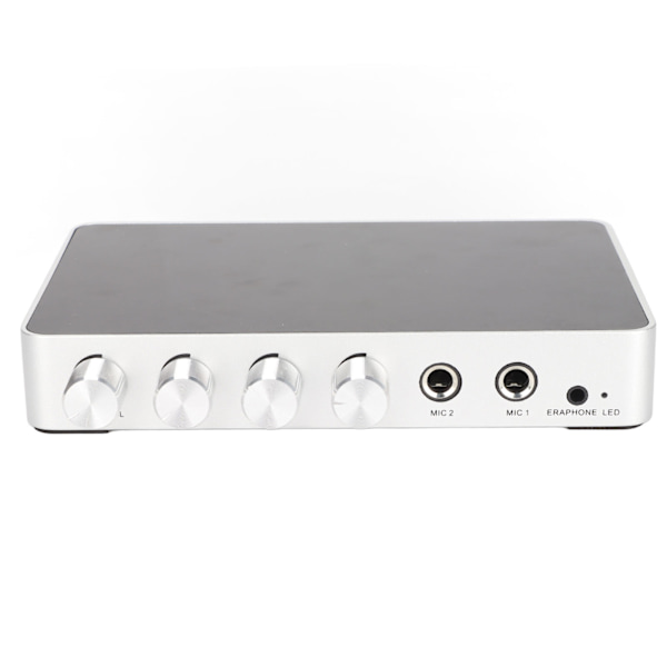 HD Multimedia Interface Mixer 4K 1080P DC 12V Justerbar ljudmikrofonförstärkare för Android TV-boxar och DVD-spelare EU-kontakt